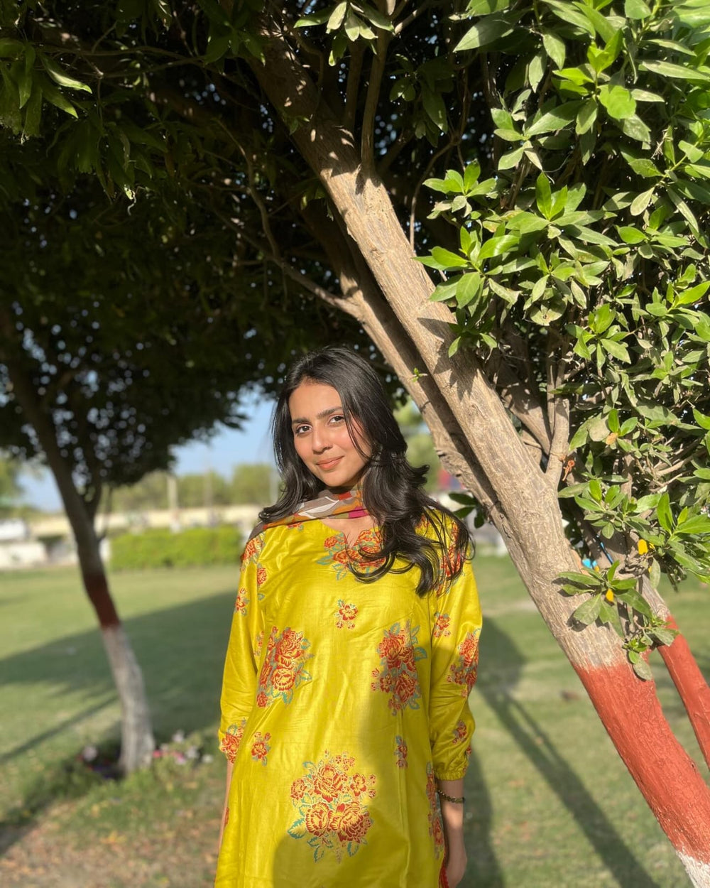 New Gulab Print Design 2Pcs - Brands Kahani