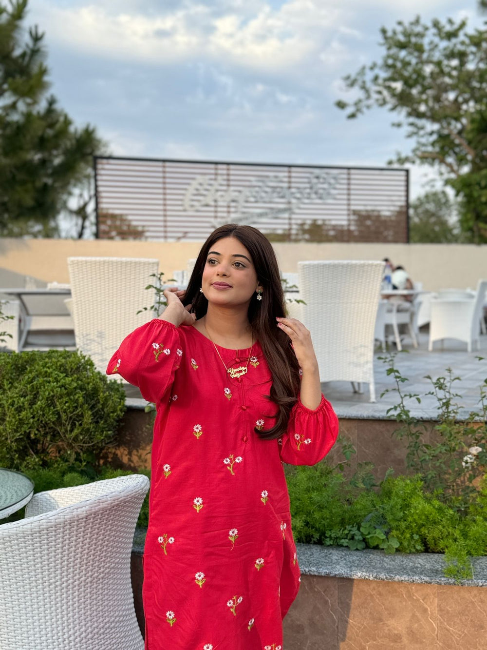 New Petal Embroiderd 2Pcs - Brands Kahani