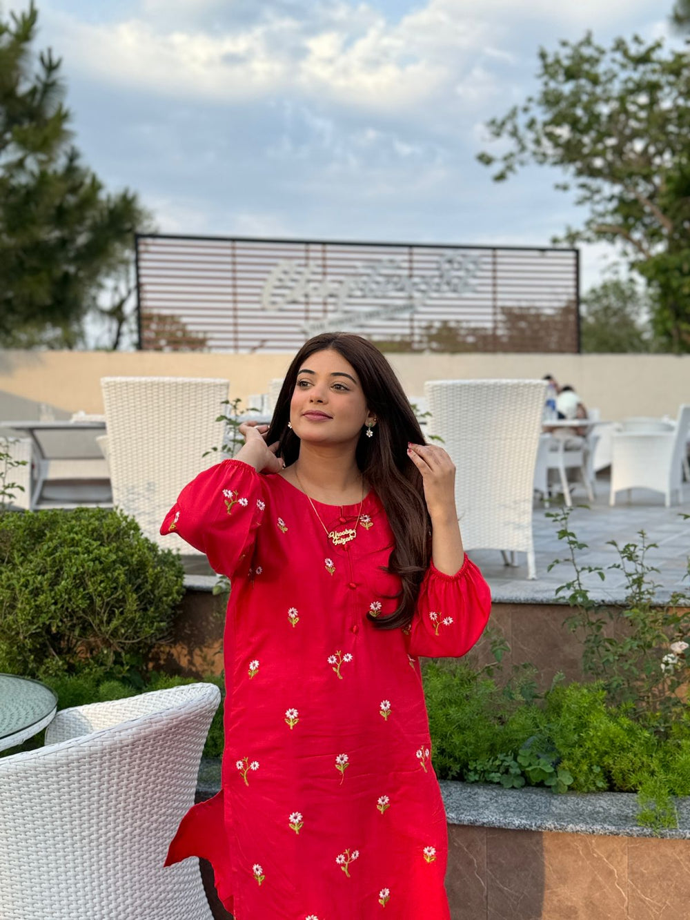 New Petal Embroiderd 2Pcs - Brands Kahani