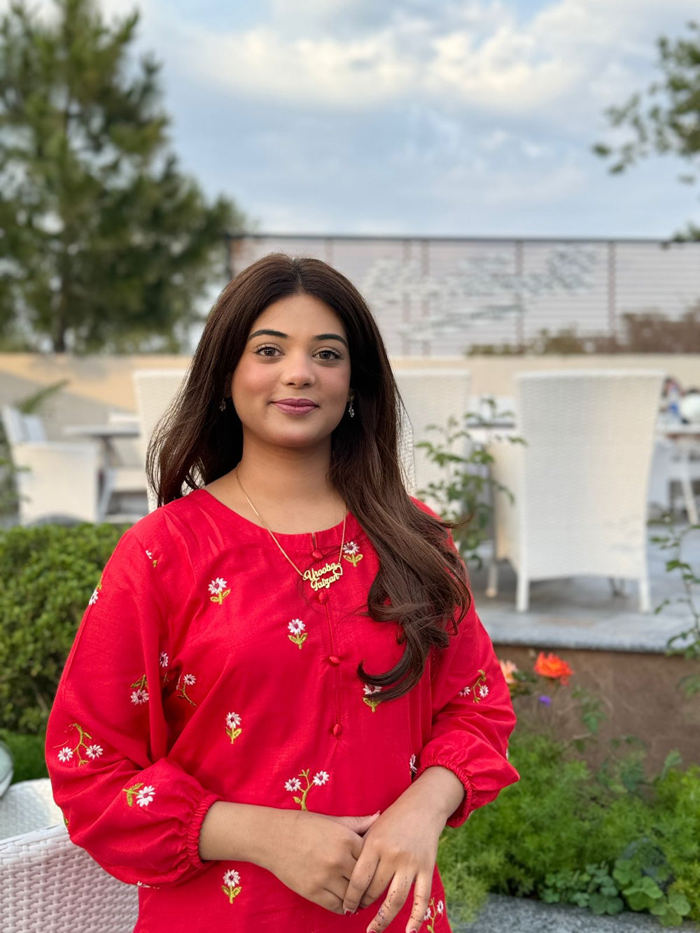 New Petal Embroiderd 2Pcs - Brands Kahani