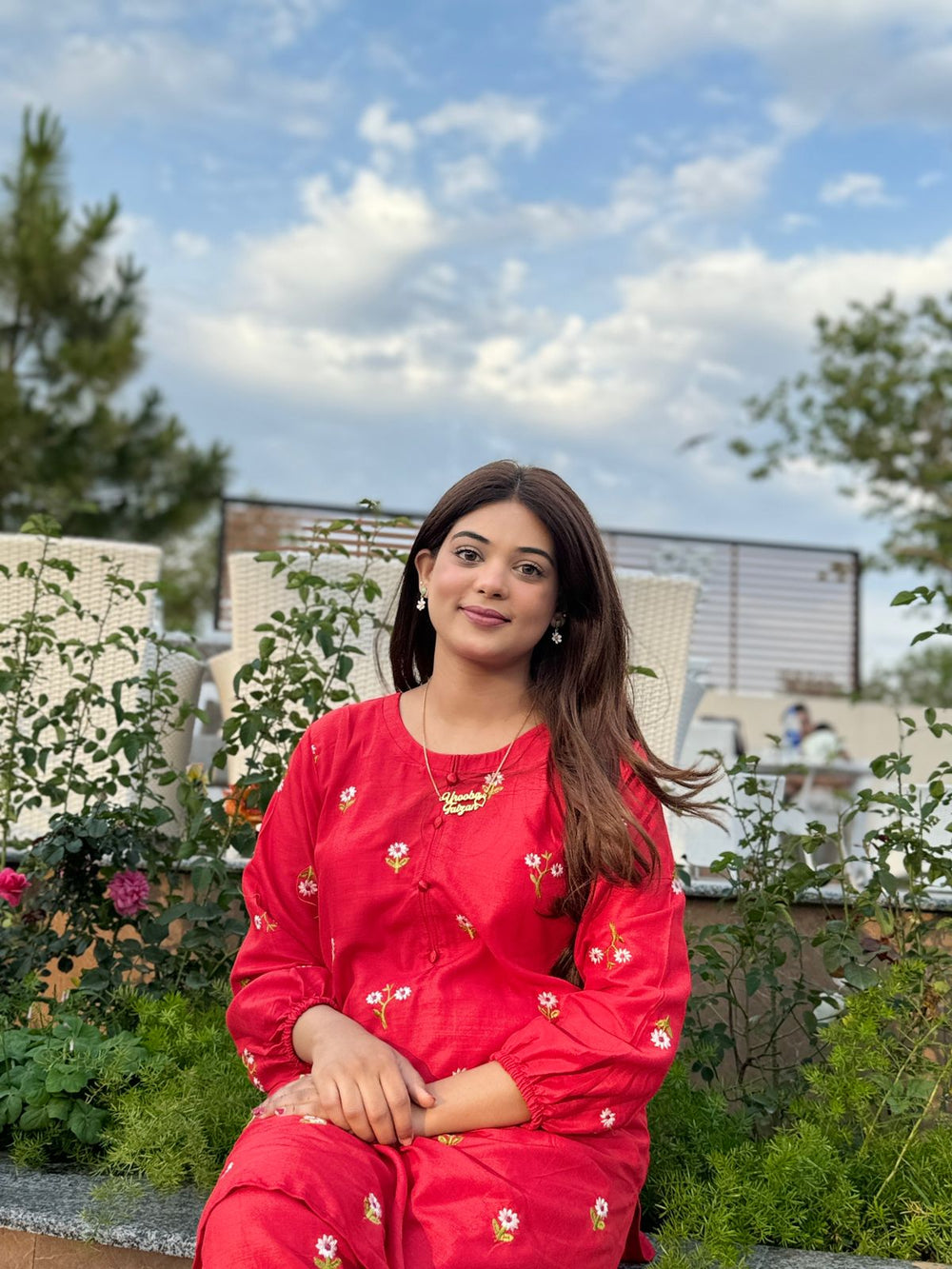 New Petal Embroiderd 2Pcs - Brands Kahani