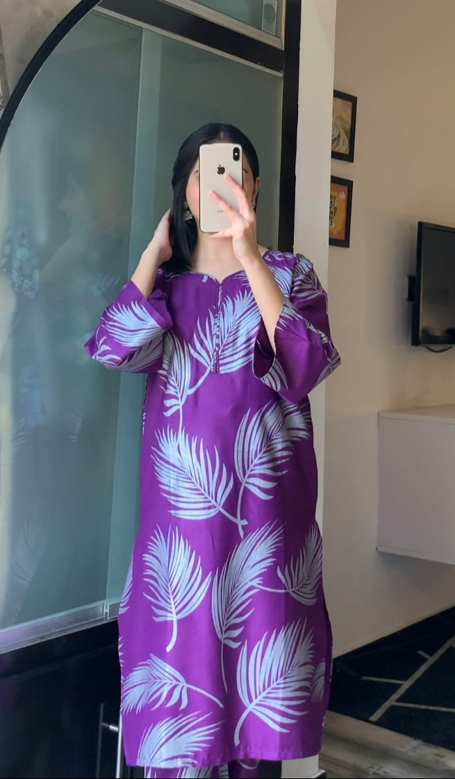 BIG LEAF PRINT - Brands Kahani