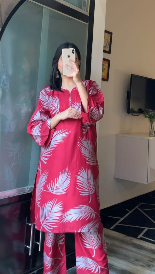 BIG LEAF PRINT - Brands Kahani