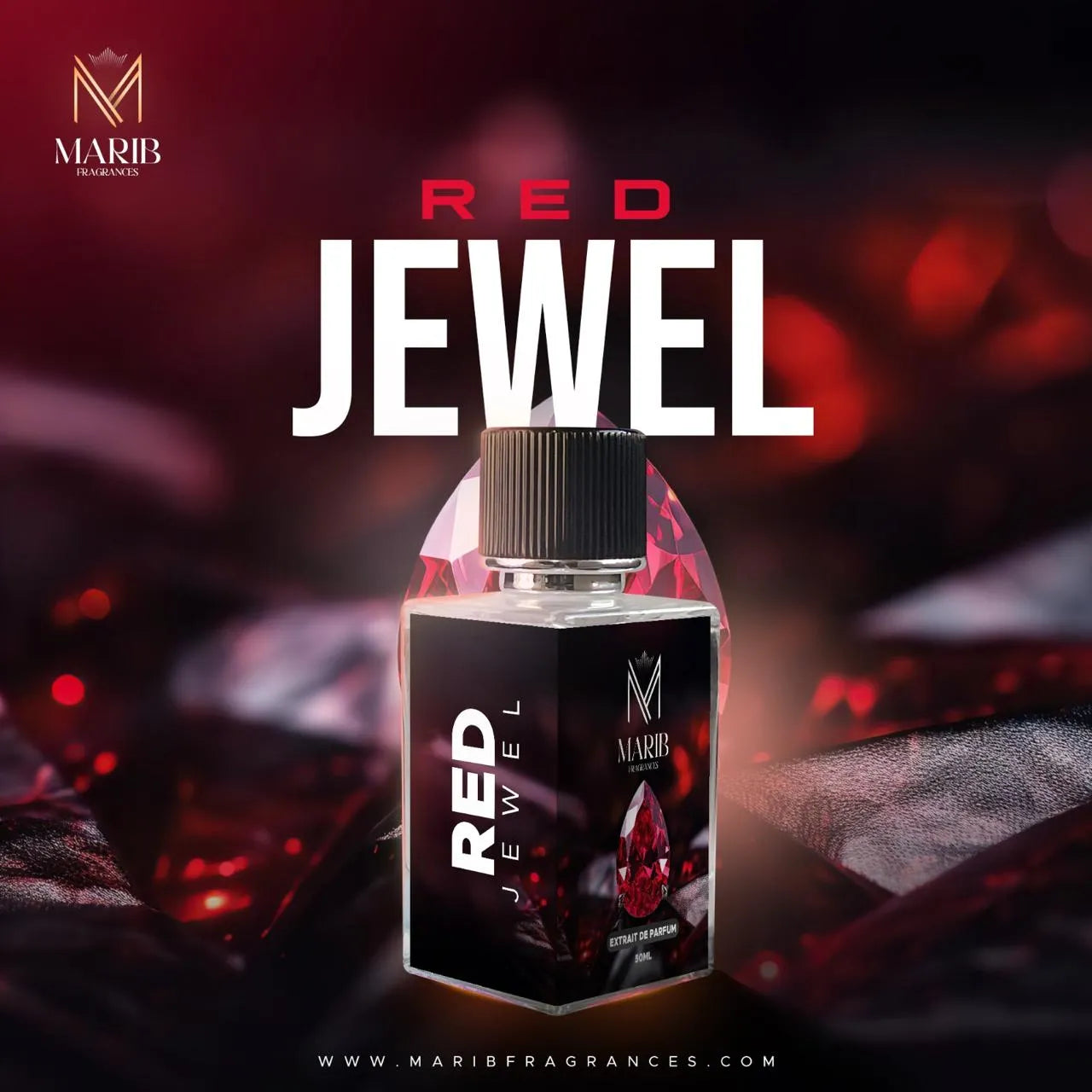 RED JEWEL Perfume - 50 ML - Brands Kahani