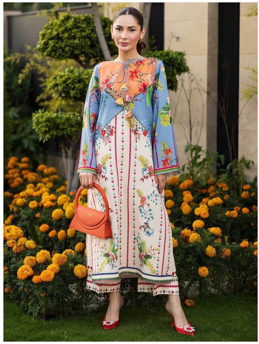 SUNSET BLOOM CO-ORD 2PC - Brands Kahani