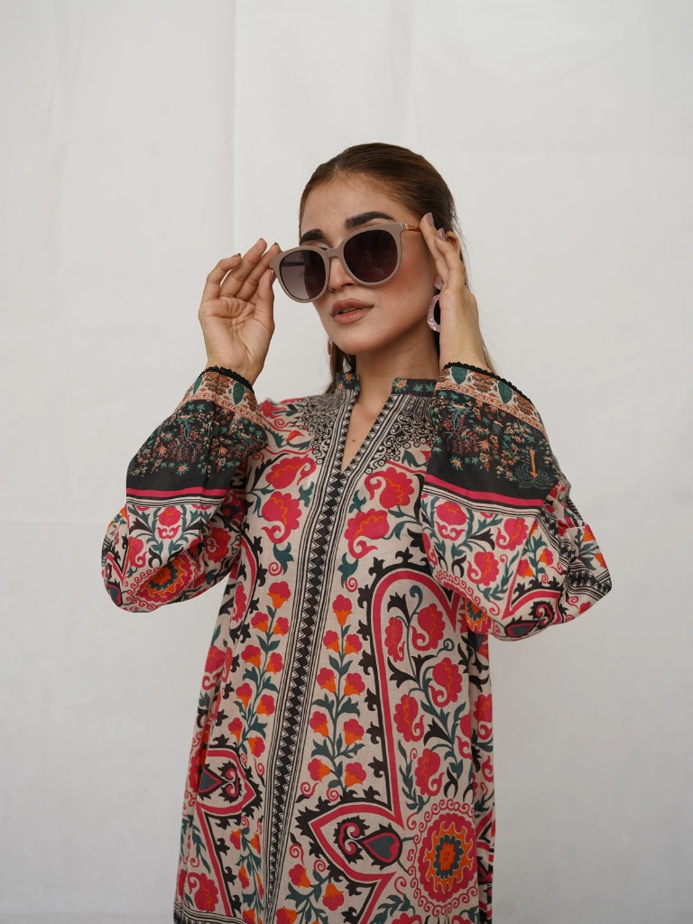 Oriental Charm – unstitched - Brands Kahani