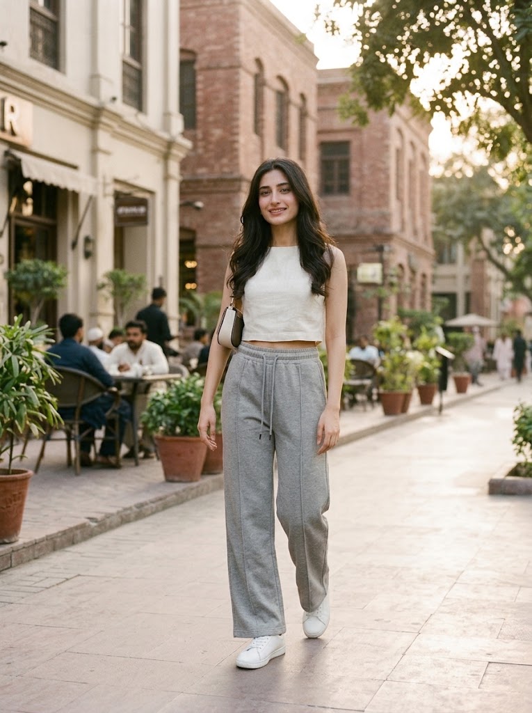 Women's Fleece Wide-Leg Trouser