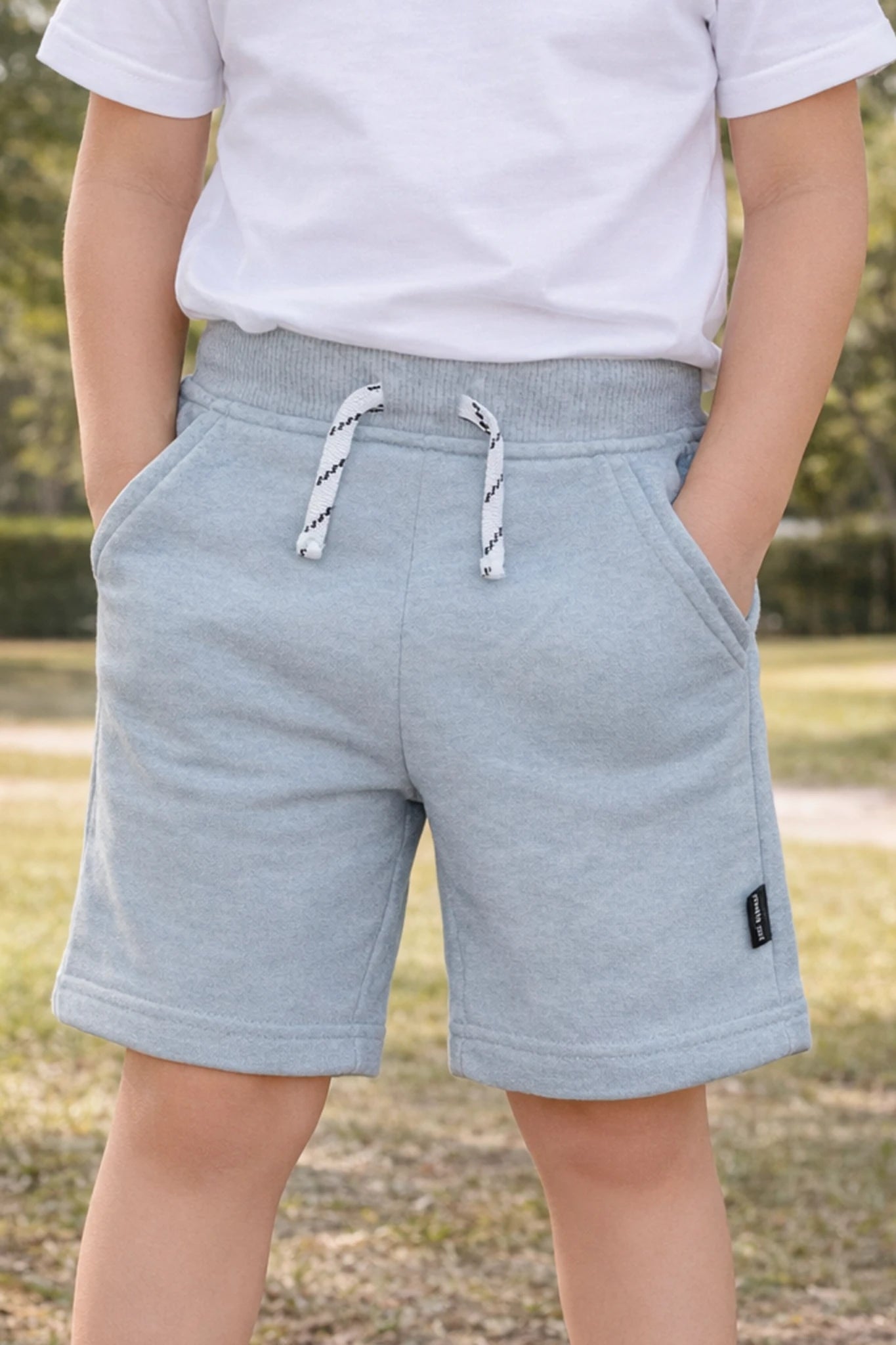 Gray KIds Shorts